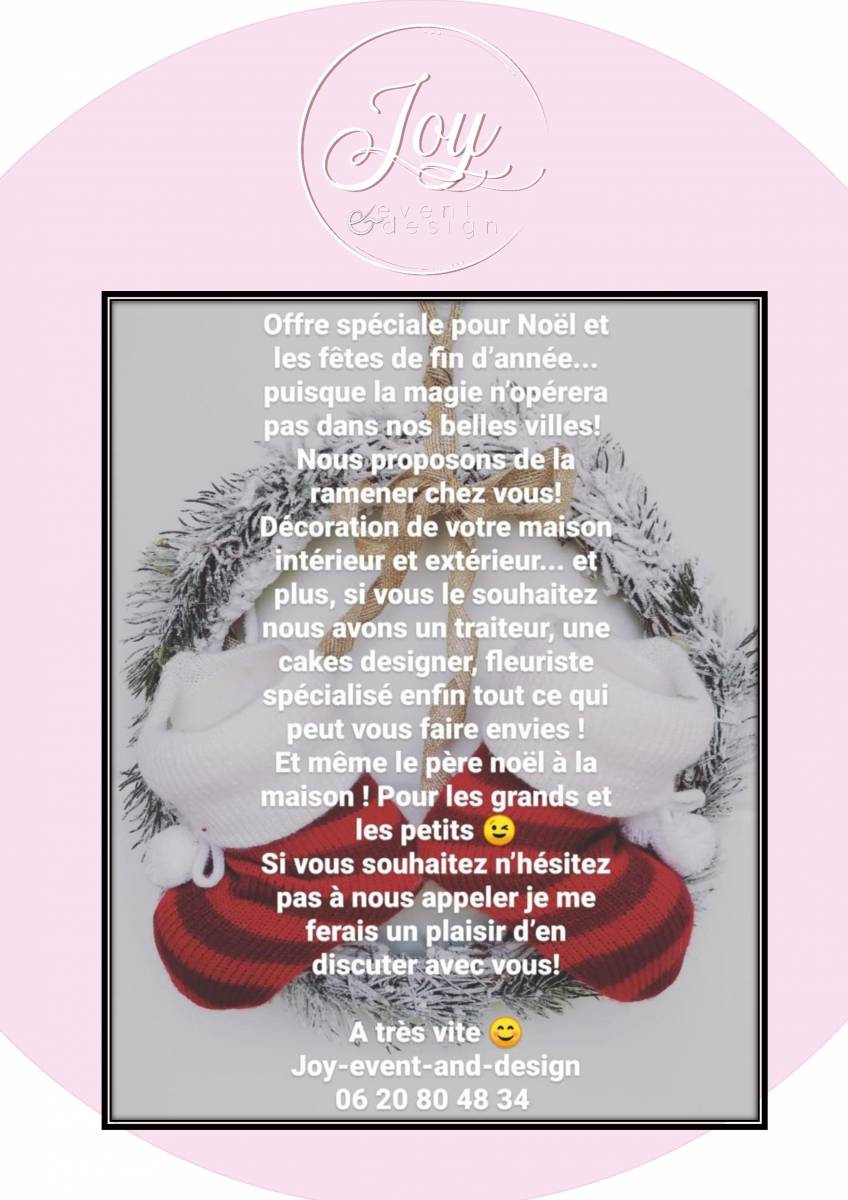 Joy event and design