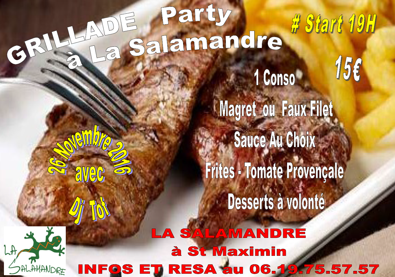 Prochaine soirée le samedi 26 novembre